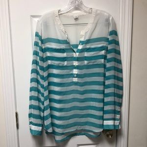 Old Navy Striped Blouse